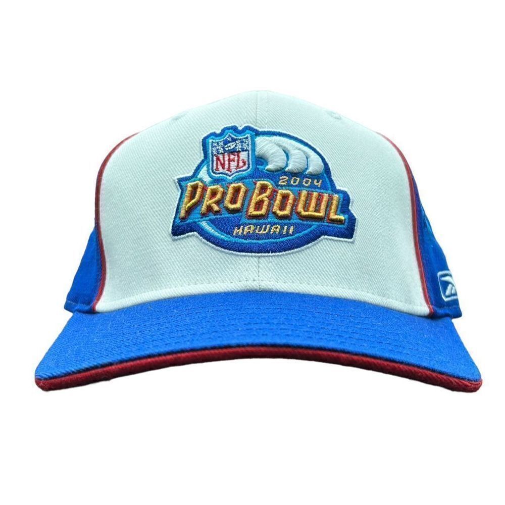 Vtg. Reebok NFL Pro Bowl 2004 Hawaii Fitted Cap Football Hat Size 7 1/4 NWOT